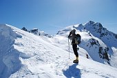 Splendida salita d'inizio primavera da Premana in Valsassina al Rif. Casera Vecchia Varrone e al Tre Signori (21-22 marzo 09) - FOTOGALLERY